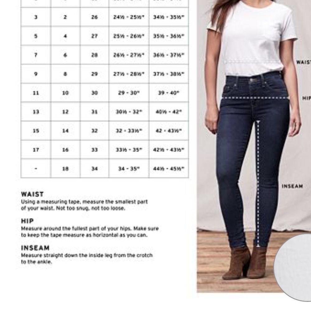 Levi’s 14 White Straight Leg Denim Jeans - Picture 3 of 10
